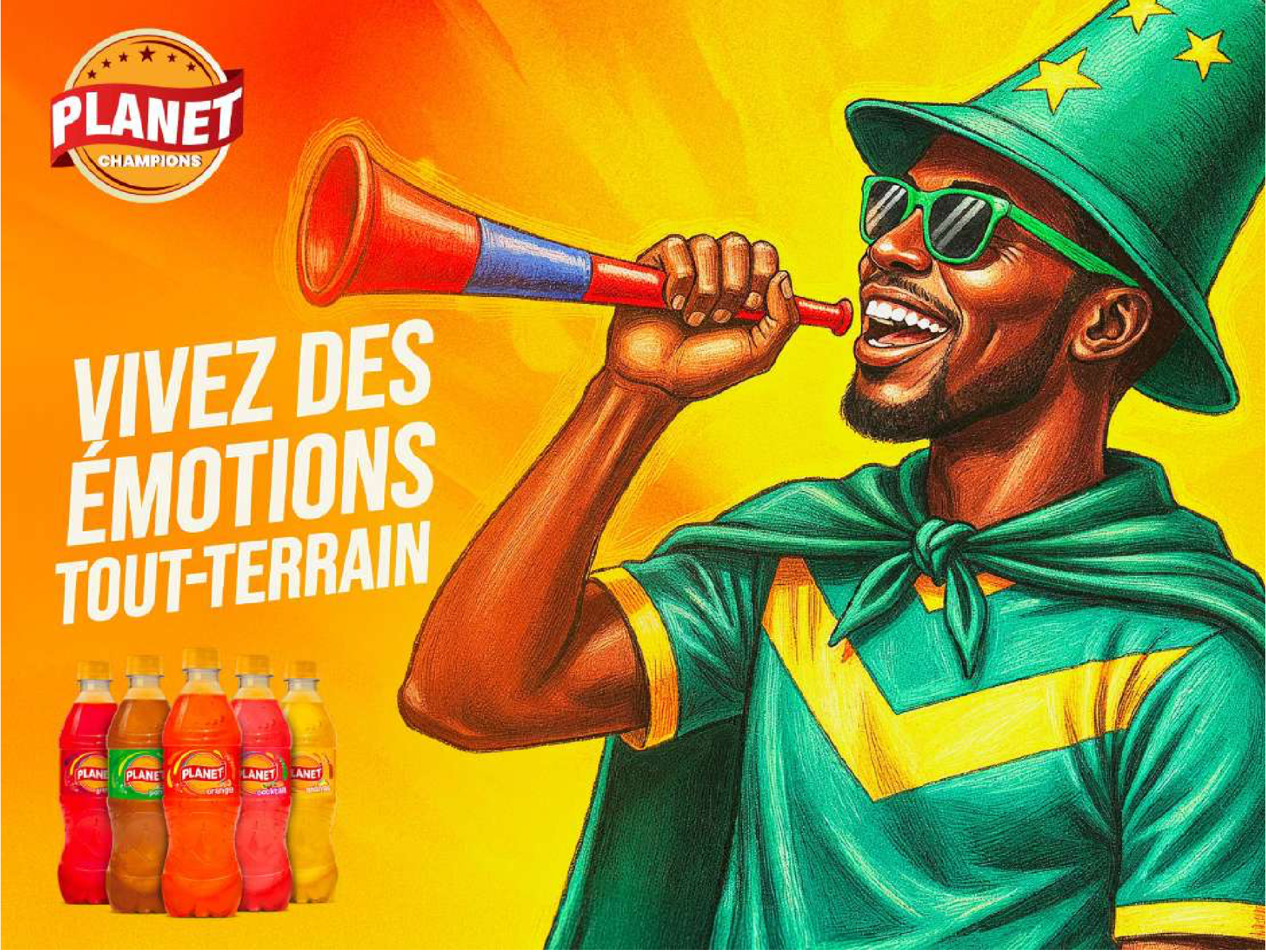 Bouteilles Planet en main